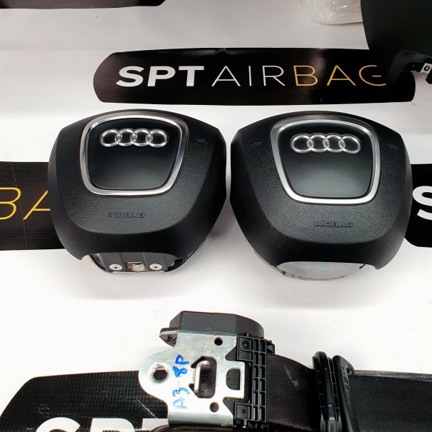 A3 8P 8P0 S-LINE DASHBOARD AIRBAG SET...