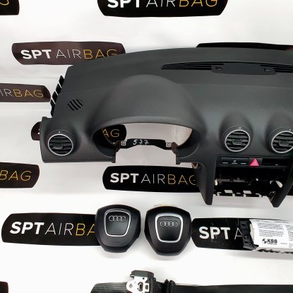 A3 8P ARMATURENBRETT AIRBAG KIT FACELIFTING 2