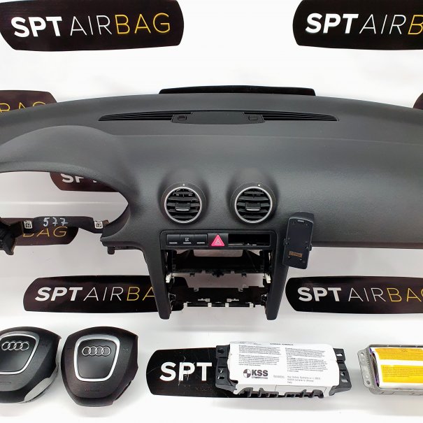 A3 8P ARMATURENBRETT AIRBAG KIT FACELIFTING
