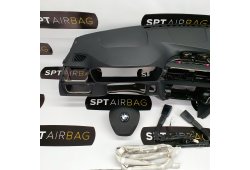 F32 F33 F36 ARMATURENBRETT AIRBAG KIT GURTSTRAFFERN LUFTVORHÄNGE