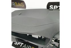 F32 F33 F36 FACELIFT ARMATURENBRETT NAHTGRAU AIRBAG KIT GURTSTRAFFERN