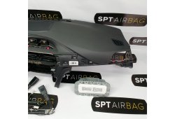 F32 F33 F36 FACELIFT KONSOLA DESKA ROZDZIELCZA AIRBAG PODUSZKI NAPINACZE