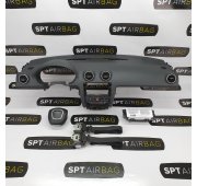 A3 8P DASHBOARD AIRBAG KIT SET BELTS