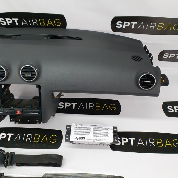 A3 8P  ARMATURENBRETT AIRBAG KIT SICHERHEITSGURTE