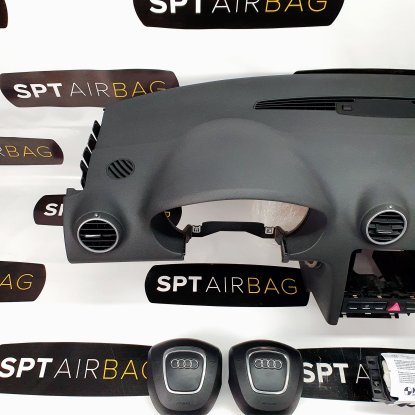 A3 8P ARMATURENBRETT AIRBAG KIT SICHERHEITSGURTE 2