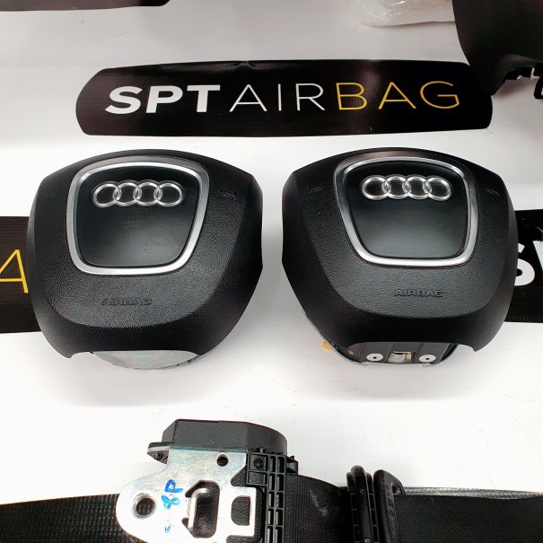 A3 8P ARMATURENBRETT AIRBAG KIT SICHERHEITSGURTE