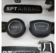 A3 8V ARMATURENBRETT AIRBAG KIT SICHERHEITSGURTE