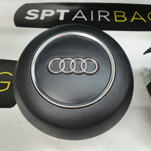 A3 8V CRUSCOTTO CONSOLE AIRBAG SET CINTURE DI...