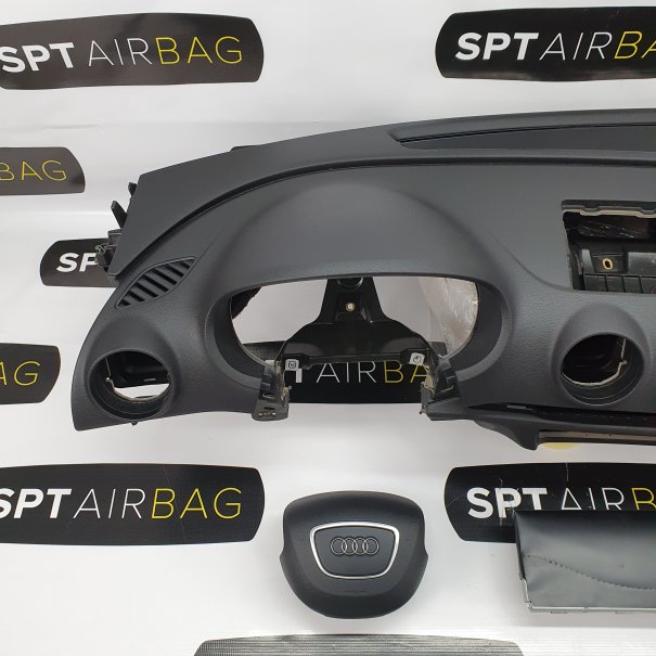 A3 8V DASHBOARD AIRBAG SET REEKS VEILIGHEIDSRIEMEN