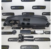 A3 8V LIFT SALPICADERO TABLERO DE INSTRUMENTOS AIRBAG CONJUNTO CINTURONES DE SEGURIDAD