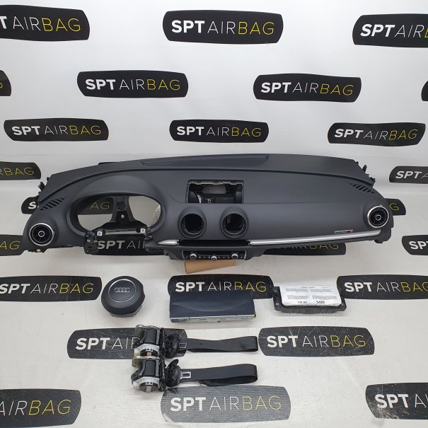 A3 8V CRUSCOTTO AIRBAG SET CINTURE DI SICUREZZA