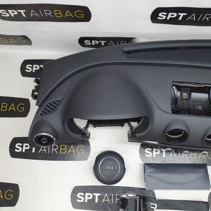 A3 8V CRUSCOTTO AIRBAG SET CINTURE DI SICUREZZA 2