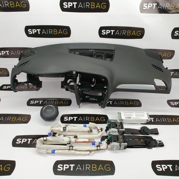 A4 B8 LIFT S-LINE ARMATURENBRETT AIRBAG KIT SITZGURTE DACH VORHANG AIRBAG