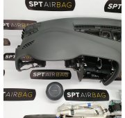 A4 B8 LIFT S-LINE CRUSCOTTO AIRBAG SET CINTURE DI SICUREZZA AIRBAG DA TETTO