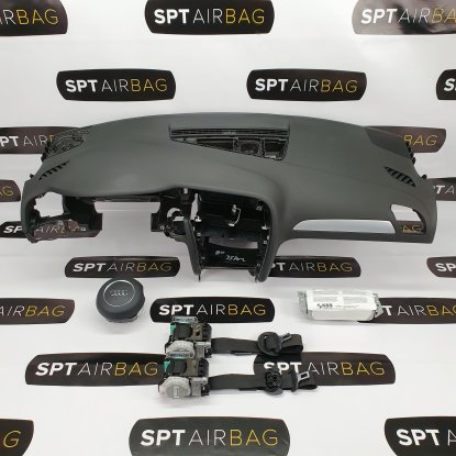 A4 B8 LIFT S-LINE SALPICADERO TABLERO DE INSTRUMENTOS AIRBAG CONJUNTO CINTURONES DE SEGURIDAD