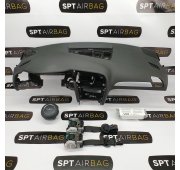 A4 B8 LIFT S-LINE  DASHBOARD AIRBAG KIT SET BELTS