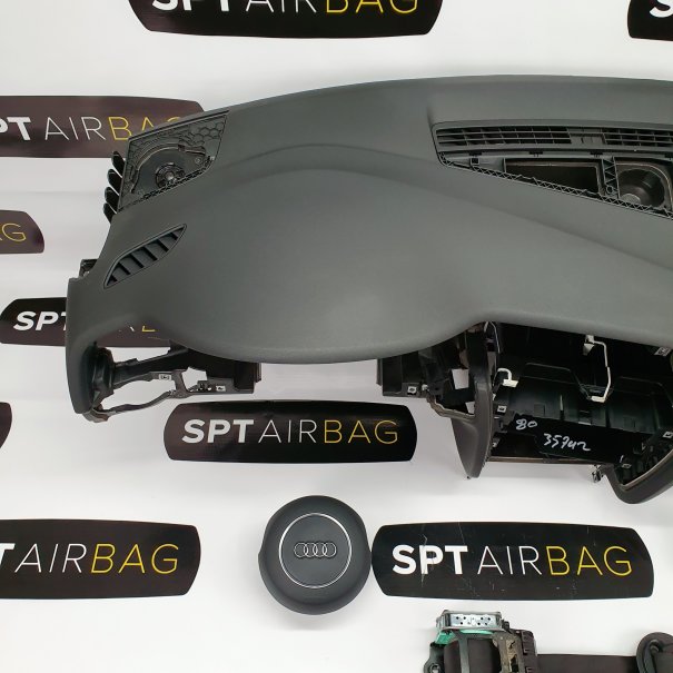 A4 B8 LIFT S-LINE  DASHBOARD AIRBAG KIT SET BELTS