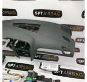 A4 B8 CRUSCOTTO AIRBAG SET CINTURE DI SICUREZZA AIRBAG DA TETTO