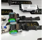 A4 B8 CRUSCOTTO AIRBAG SET CINTURE DI SICUREZZA AIRBAG DA TETTO