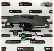 A4 B8 KONSOLA DESKA ROZDZIELCZA AIRBAG PODUSZKI PASY