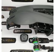 A4 B8 KONSOLA DESKA ROZDZIELCZA AIRBAG PODUSZKI PASY