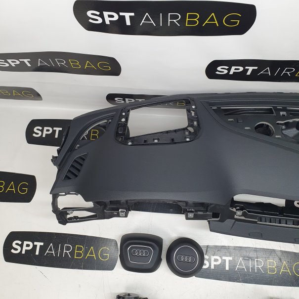 A4 B9 HEAD UP CRUSCOTTO AIRBAG SET CINTURE DI...