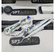 A4 B9 HEAD UP CRUSCOTTO AIRBAG SET CINTURE DI SICUREZZA AIRBAG DA TETTO