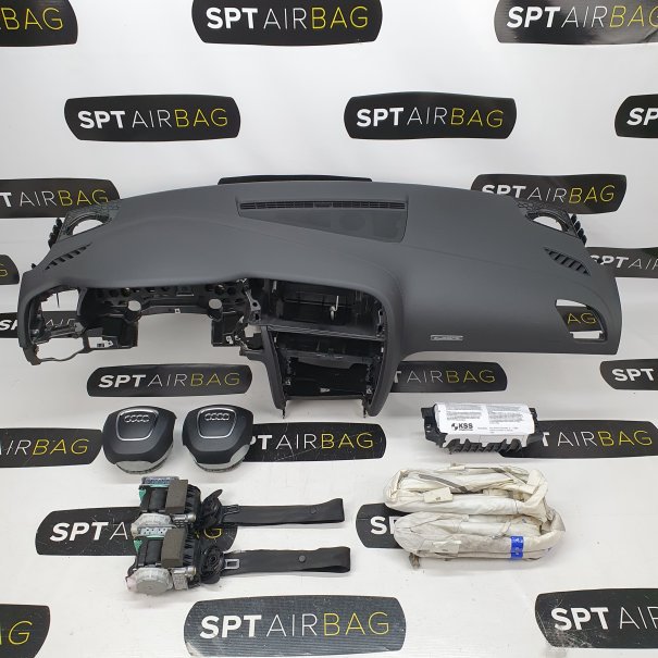 A5 8T ARMATURENBRETT AIRBAG KIT SITZGURTE DACH VORHANG AIRBAG