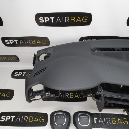 A5 8T DASHBOARD AIRBAG SET REEKS VEILIGHEIDSRIEMEN ZITBANDEN 2