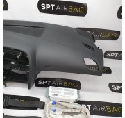 A5 8T LIFT S-LINE SALPICADERO TABLERO DE INSTRUMENTOS AIRBAG CONJUNTO CORTINAS DE AIRE DEL TECHO CINTURONES DE SEGURIDAD