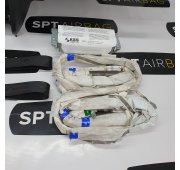 A5 8T LIFT S-LINE SALPICADERO TABLERO DE INSTRUMENTOS AIRBAG CONJUNTO CORTINAS DE AIRE DEL TECHO CINTURONES DE SEGURIDAD