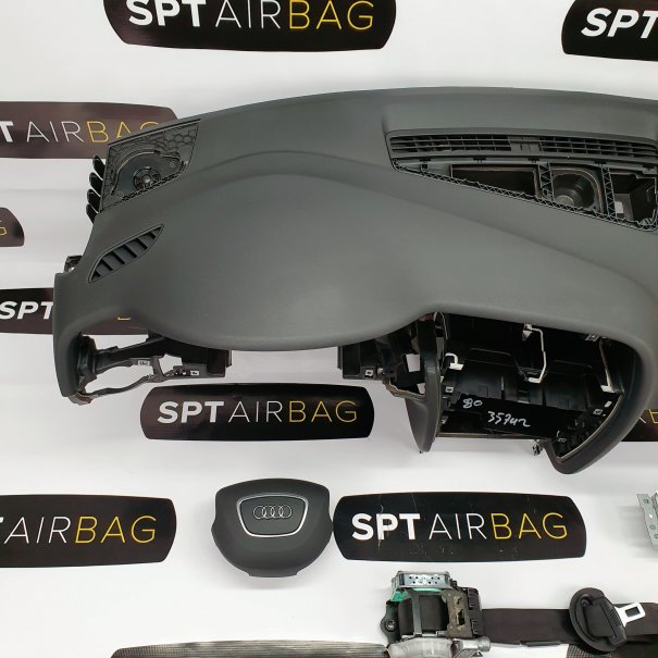 A4 B8 8K0 FACELIFT CRUSCOTTO AIRBAG SET CINTURE...