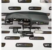 A6 C6 SALPICADERO TABLERO DE INSTRUMENTOS AIRBAG CONJUNTO CINTURONES DE SEGURIDAD