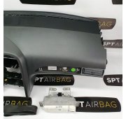 A6 C6 SALPICADERO TABLERO DE INSTRUMENTOS AIRBAG CONJUNTO CINTURONES DE SEGURIDAD