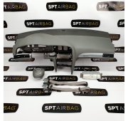 A6 C6 DASHBOARD AIRBAG SET REEKS ZITBANDEN