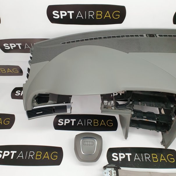 A6 C6 DASHBOARD AIRBAG SET REEKS ZITBANDEN