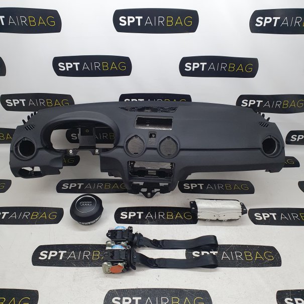 A1 8X DASHBOARD AIRBAG SET REEKS ZITBANDEN