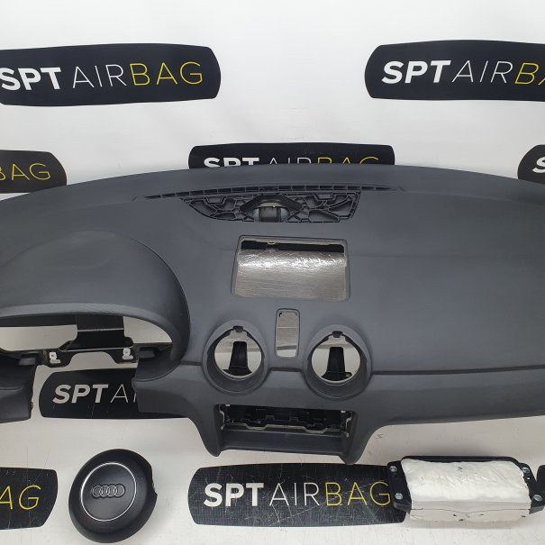 A1 8X CRUSCOTTO AIRBAG SET CINTURE DI SICUREZZA