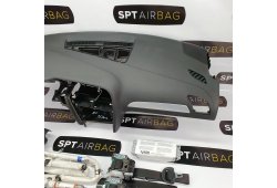 A4 B8 8K0 FACELIFT SALPICADERO TABLERO DE INSTRUMENTOS AIRBAG CONJUNTO CORTINAS DE AIRE DEL TECHO CINTURONES DE SEGURIDAD