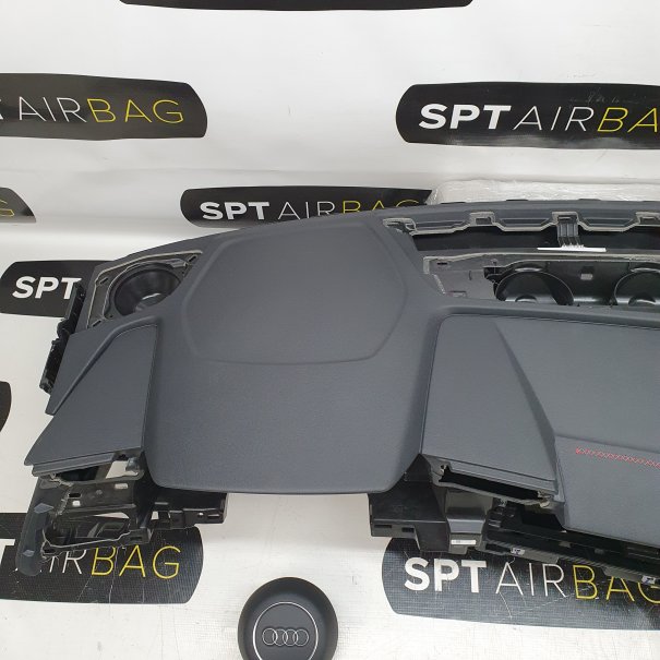 A3 8Y DASHBOARD AIRBAG KIT SET BELTS