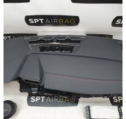 A3 8Y DASHBOARD AIRBAG KIT SET BELTS