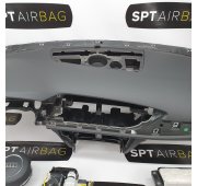 A6 C7 4G S-LINE KONSOLA DESKA ROZDZIELCZA AIRBAG PODUSZKI PASY