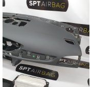 A6 C7 4G S-LINE KONSOLA DESKA ROZDZIELCZA AIRBAG PODUSZKI PASY