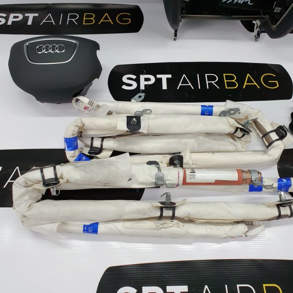 A4 B8 8K0 FACELIFT CRUSCOTTO AIRBAG SET CINTURE...