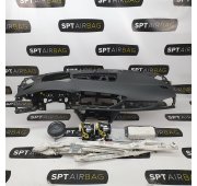 A6 C7 4G HEAD UP SALPICADERO TABLERO DE INSTRUMENTOS AIRBAG CONJUNTO CORTINAS DE AIRE CINTURONES DE SEGURIDAD