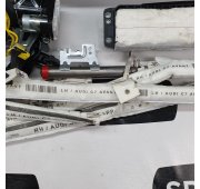 A6 C7 4G0 HEAD UP DASHBOARD AIRBAG KIT SET BELTS CURTAINS