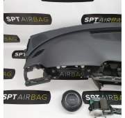 A6 C7 KONSOLA DESKA ROZDZIELCZA AIRBAG PODUSZKI PASY