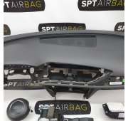 A6 C7 SALPICADERO TABLERO DE INSTRUMENTOS AIRBAG CONJUNTO CINTURONES DE SEGURIDAD