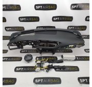 A7 4G SALPICADERO TABLERO DE INSTRUMENTOS AIRBAG CINTURONES DE SEGURIDAD