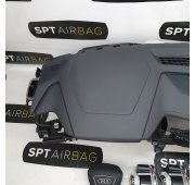AUDI E-TRON SALPICADERO TABLERO DE INSTRUMENTOS AIRBAG CINTURONES DE SEGURIDAD